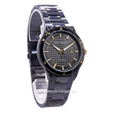 BONIA BNR192-1832 Black Hour Marker Gold Stainless Steel
